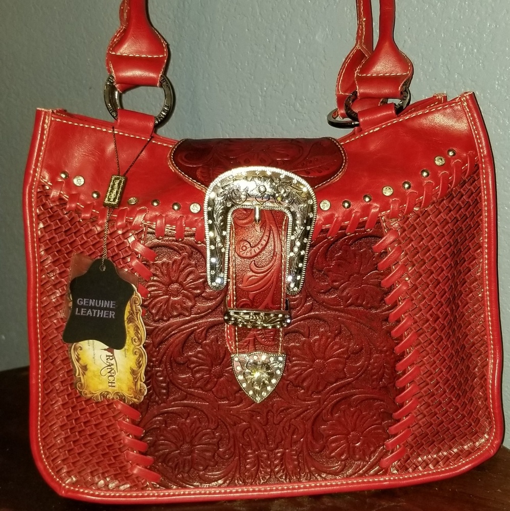 Trinity Ranch Leather Purse